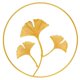 thumbnail image 1 of Colgante de pared de Metal Vevor Ginkgo Biloba 24cm, 1 of 5