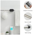 thumbnail image 4 of Toallero de pared Gancho de ducha en forma de T Ganchos dobles para colgar Estante de baño montado, 4 of 6