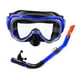 thumbnail image 5 of Equipo de snorkel Máscara de buceo de visión amplia Gafas de natación Gafas de natación Equipo de snorkel Azul negro, 5 of 9