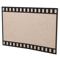 LOLIPPYY Felt Pin Board Memo Board Light Brown Vintage for Home Decoration 1Pack