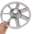 thumbnail image 4 of Compressor Motor Pulley Aluminum Compressor Belt Pulley Compressor Belt Pulley Aluminum Cylinder Air Compressor Motor Pulley Flywheel Belt Drive Wheel, 4 of 8