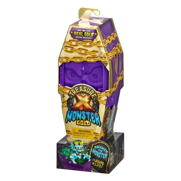 Treasure X Monster Gold Adventure - 13 Levels, Real Gold Dipped