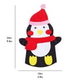 thumbnail image 3 of DIY Craft Sewing Felts Cartoon Santa Christmas Hand Puppet Glove Toy Kids Gift, 3 of 3