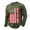 A-Army Green264, variant on Puliio 250Th Anniversary Us Shirt For Men's American Flag Printing Long Sleeve Crewneck Tee Tops For Celebrate America's 250Th Anniversary(Army Green,L)