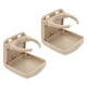thumbnail image 3 of Portavasos plegable para coche, 2 uds., portavasos para puerta de vehículo con tornillos para Marine Suv Van Boat Beige (HF-PAB) Jadeshay A, 3 of 9