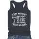 thumbnail image 4 of Camisetas sin mangas para beber para mujeres, niñas adultas, verano, playa, gráfico divertido, espalda cruzada, chaleco, blusa con refranes Pompotops  lopia990340, 4 of 6