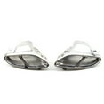 thumbnail image 1 of Exhaust Bezel Set Exhaust Panel AMG End Left Right Trim Panel Replacement for Mercedes Benz W212 2014-2016, 1 of 6