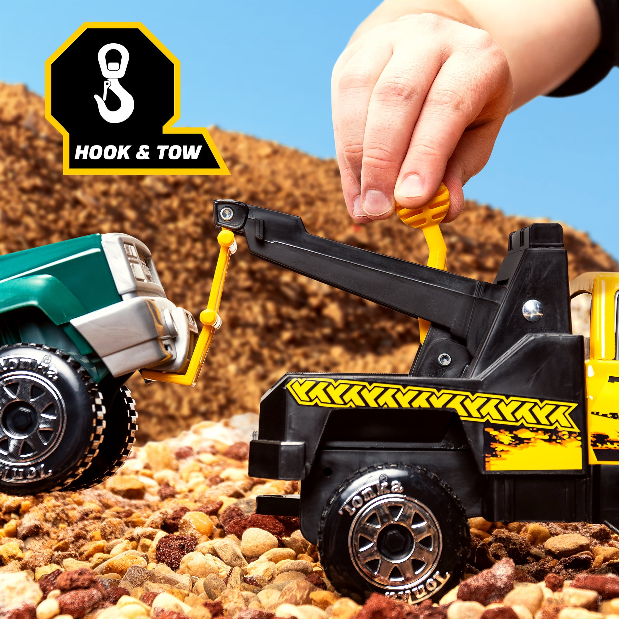 Metal tonka tow truck clearance