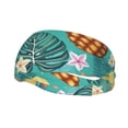 thumbnail image 2 of Uemuo Pineapple Printed Sports Headbands for Men Women,Moisture Wicking Workout Headband, Sweatband Headbands,Non-slip Workout Gym Yoga Headband, 2 of 9