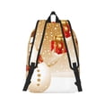 thumbnail image 5 of Sigee Christmas Snowman Gift for Canvas Large Capacity Laptop Backpack for Men and Women, Travel Backpack, 5 of 8