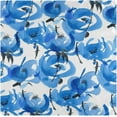 thumbnail image 6 of GZHJMY Blue Flowers Pattern Cloth Napkins Washable Reusable Polyester Dinner Napkins 20 x 20 Inch for Home Weddings Parties Holiday Table Napkins Set of 1, 6 of 6