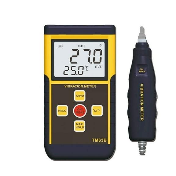 Split Digital Vibration Meter TM63B Professionally Measures Motor Vibration Bearing Vibration