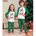 thumbnail image 4 of Pijamas familiares a juego de Navidad 2025, pijamas con estampado de Papá Noel, ropa para adultos y niños, conjunto de mono para bebé y ropa para perros, 4 of 5