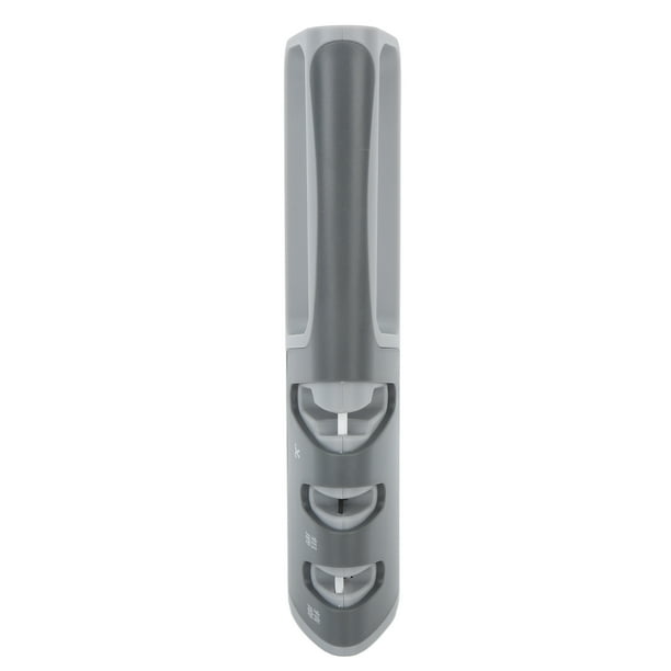 Afilador De Cuchillos, Herramienta Ergonómica De Dos Etapas Para Afilar Cuchillos De Acero De Tungsteno Para El Hogar