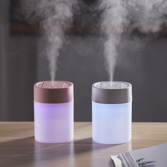 CNKOO Ultrasonic Cool Mist Top Fill Essential Oil Diffuser Humidifiers Bedroom USB Humidifier With Light Quiet Cool Mist Humidifier Bedroom And Office Plants Easy To Clean