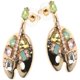 thumbnail image 1 of Rhinestone Dainty Earrings For Women Special Occasions 4X2CM Artistic Design 1 Pair, 1 of 5