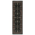 thumbnail image 2 of Oriental Weavers Vivian Area Rug - VI05A - 5'3" x 7'6" - in Navy/ Rust - Vintage Inspired, Stain Resistant, Family and Pet Friendly , Bedroom, Office Rug, 2 of 5