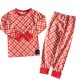 thumbnail image 3 of Conjuntos de pijamas de algodón para bebés, ropa de dormir para Navidad y Año Nuevo, traje de pijama de manga larga, Top + Pantalones, conjunto de ropa para niños, 3 of 4