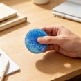 thumbnail image 5 of Sky Blue Textured Slush Ball Toy, Soft Slow Rebound, Particle Friction Stress Relief, Desktop Decor Relaxation, Dorm Stress Gift, 5 of 6