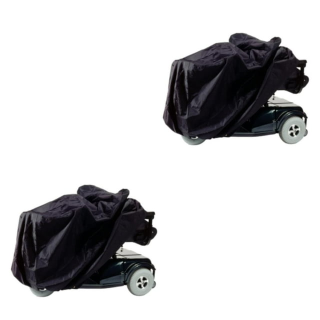Dalazy Lawn Mower Cover Sturdy Durable And Waterproof For All-Weather Protection Black S(170*61*117) 2Set