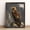 03, variant on 12x16in Framed Bald Eagle Wood Print, Wooden Frame & Backing, Rustic Coastal Wildlife Wall Art for Cabin Farmhouse Decor