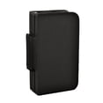 thumbnail image 4 of Estuche para CD y DVD con capacidad para 128 unidades, con cremallera, fundas para folletos, portátil y elegante, ideal para oficina, hogar viajes. Negro, 4 of 8