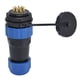 thumbnail image 4 of Conector impermeable tuerca trasera IP68 toma de corriente de aviación 380V 10A para Cable SP28, 4 of 8