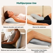 Snailax Neck & Back Massager with Heat, 4D Deep Kneading Shiatsu 8 Massage Nodes, Gift