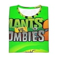 thumbnail image 5 of Plants Vs Zombies T Shirts 3D Printed Short Sleeve Tee Shirt for Boys Girls, 5 of 8
