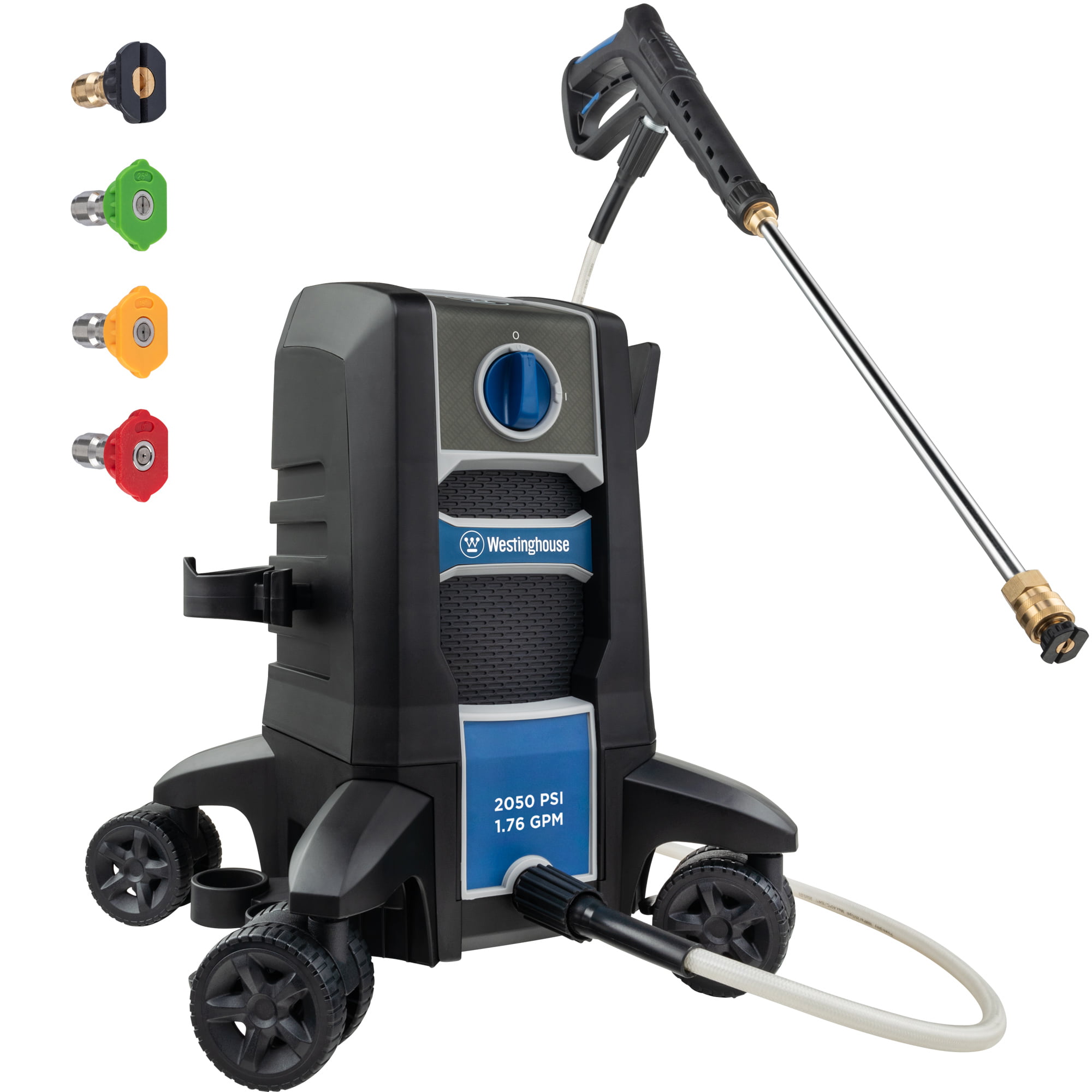 Paxcess Electric Power Wash Machine Portable Pressure Car Washer with Adjustable Spray Nozzle Foam Cannon for Driveways Patios and Washing Vehicles