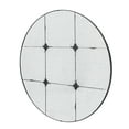thumbnail image 4 of A&B Home Round Antique Glass Wall Mirror - 36" x 36" - Black, 4 of 9