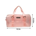 thumbnail image 3 of Up to 65% off Transparent Shoulder Travel Bag For Dogs, Breathable, Portable And Understandable Portable Dog Travel Bag, Transparent Vinyl Bag For Taking Transportation With Organizers and Storage, 3 of 6