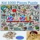 thumbnail image 2 of Partheme Novelty Toys 1 Counts Kid 1000 Piece Christmas 2021 Paper Puzzle Adult Children Toys Family Gift As show, 2 of 8