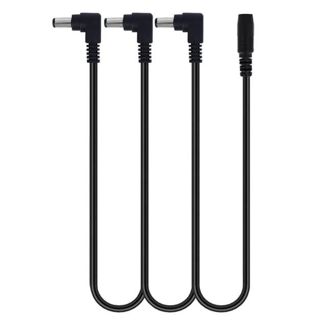 Cable de Alimentación Godtone 3 Vías para Pedal de Guitarra