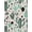 60"X80", variant on Cactus Colorful Flannel Throw Blanket All Season No Shed No Pilling Lightweight Bed Blanket for Bed, Sofa, Couch and Camping Super Soft Blanket (40"x30")