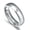 Girl's Silver, variant on 4mm/6mm Silver Titanium Steel Wedding Bands Men Women's Couple Cz Ring Size 5-13