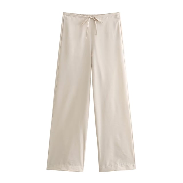RKSTN Womens Pants Fall/winter Home Style Solid Color Pajama Pants Loose Fitting Long Pants