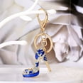 thumbnail image 4 of EXAXTA High Heel Elegant Shoe Keychain Sparkling Charm Stylish Key Ring Crystal Keychain Purse Handbag Pendant, 4 of 4