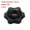 Black, variant on Uxcell Through Hole Knob Nut Screw, Brass Screw-On Female Thread Knob Plastic Star Knobs Clamping Handles Black M8 x 32mm