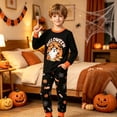 thumbnail image 3 of FEDPOP Kids Halloween Pajamas Set Ghost Sleepwear Pjs 6T, 3 of 7