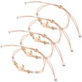 thumbnail image 4 of 4Pcs Braided Bracelet Woven Wrist Rope Rabbit Charm Bracelet Bunny Bracelet, 4 of 8