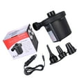 thumbnail image 3 of Electric Air Pump Home Inflate Deflate For Air Mattress Air Bed Inflator Pump Black, 3 of 10