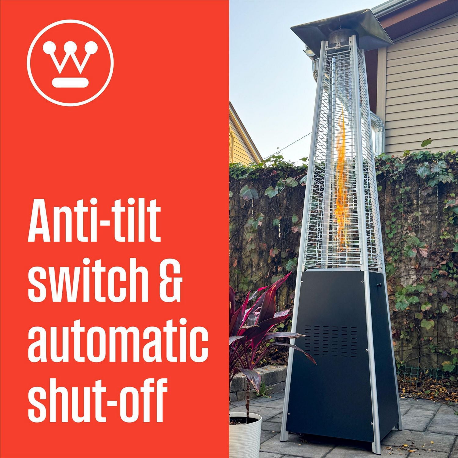 Westinghouse Propane Patio Heater, Pyramid Style