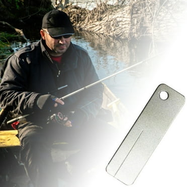 Cheers.US 2Pcs Mini Knife Sharpener Portable Premium Multifunctional Sharp Diamond Fishing Hook Whetstone for Outdoor Fishing Tackle Tool