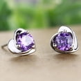 thumbnail image 2 of Paire de Boucles d'Oreilles Clous pour Femmes Bijoux de Mariage, 2 of 4