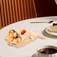 thumbnail image 4 of GOOHOCHY Bunny Plates 2Pcs Wooden Design Suitable For Easter Cookies And Treats, 4 of 8