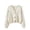 Beige, variant on Women's Knitted Cardigan V Neck Button Down Long Sleeve Sweater Fall Winter Comfy Loose Casual Outwear (Free Size, Black)