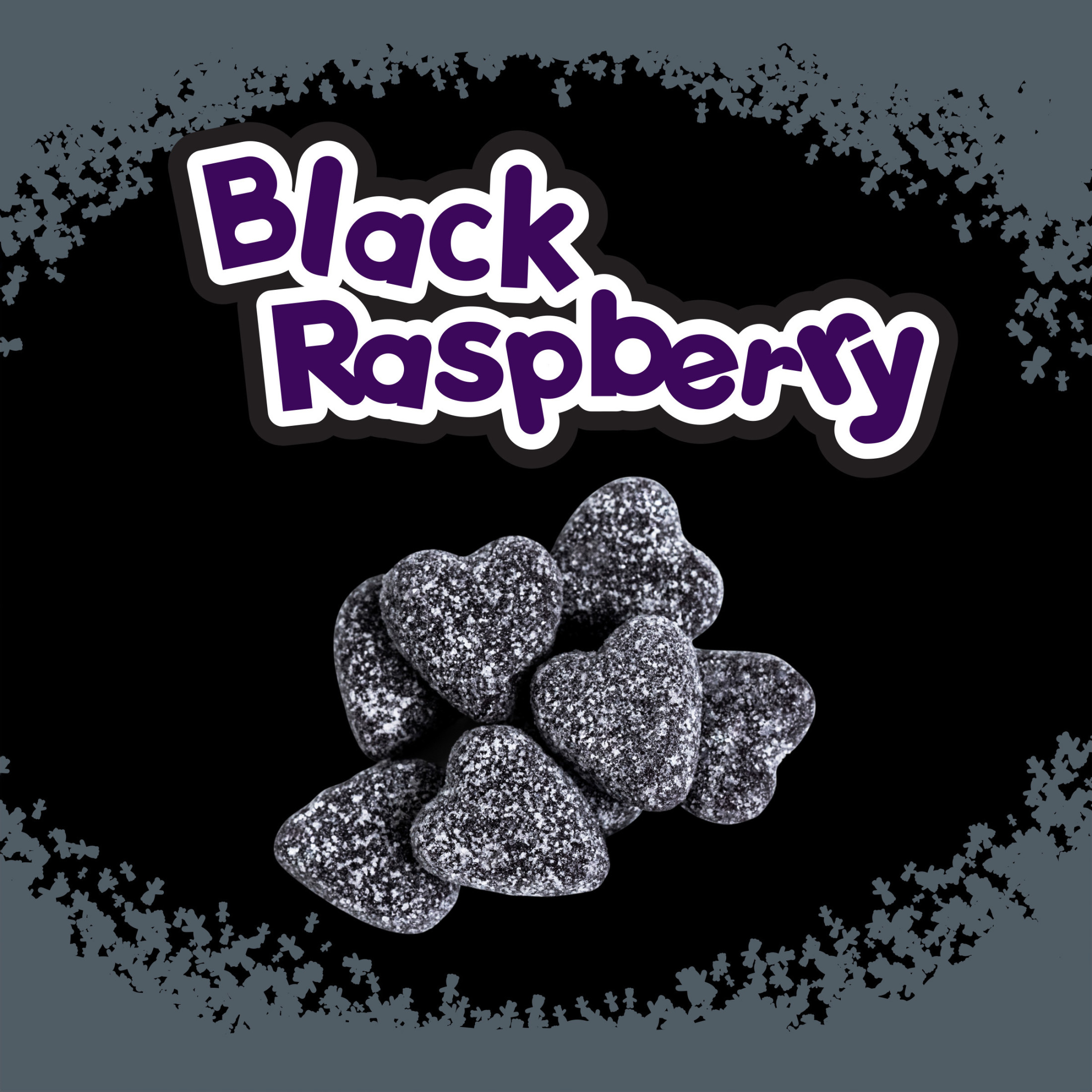 SOUR PATCH KIDS Sour Hearts Black Raspberry Soft & Chewy Candy, Valentines Candy, 3.08 oz - image 5 of 10