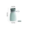thumbnail image 4 of Bewildely Bolsa de agua caliente de silicona, bolsa calentadora de manos resistente al calor recargable, accesorios para el hogar y la Oficina Suministros térmicos Verde S Bewildely HA063019-02B, 4 of 6