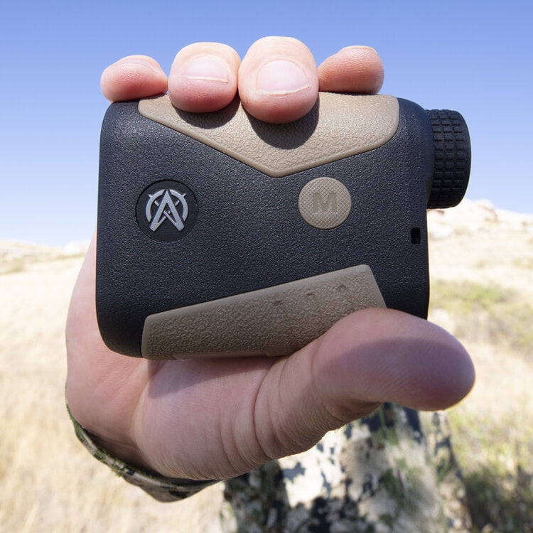 Astra Optix  Laser 6x21mm Rangefinder Monocular, Black/Tan